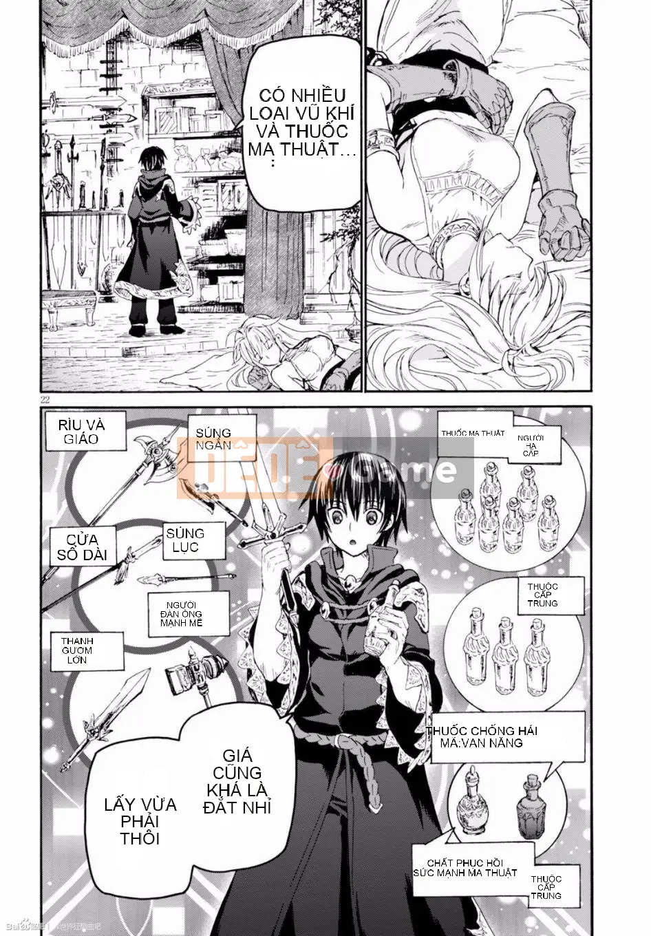 Rhapsody của một thế giới khác bắt đầu từ cuộc hành trình của cái chết Chương 023