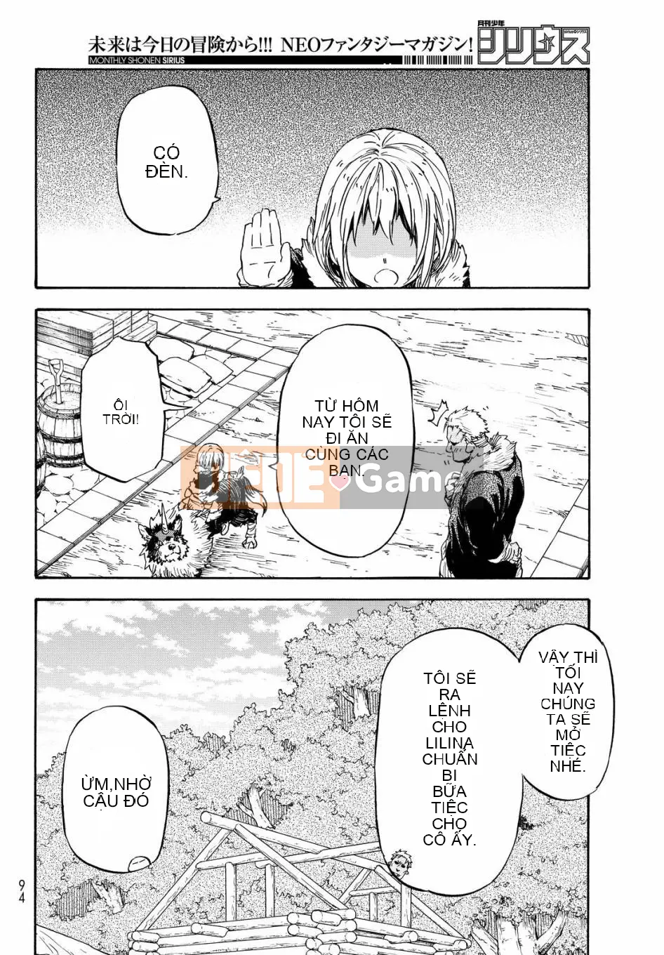 Điều về việc tôi trở thành một chất nhờn sau khi tái sinh Chương 012