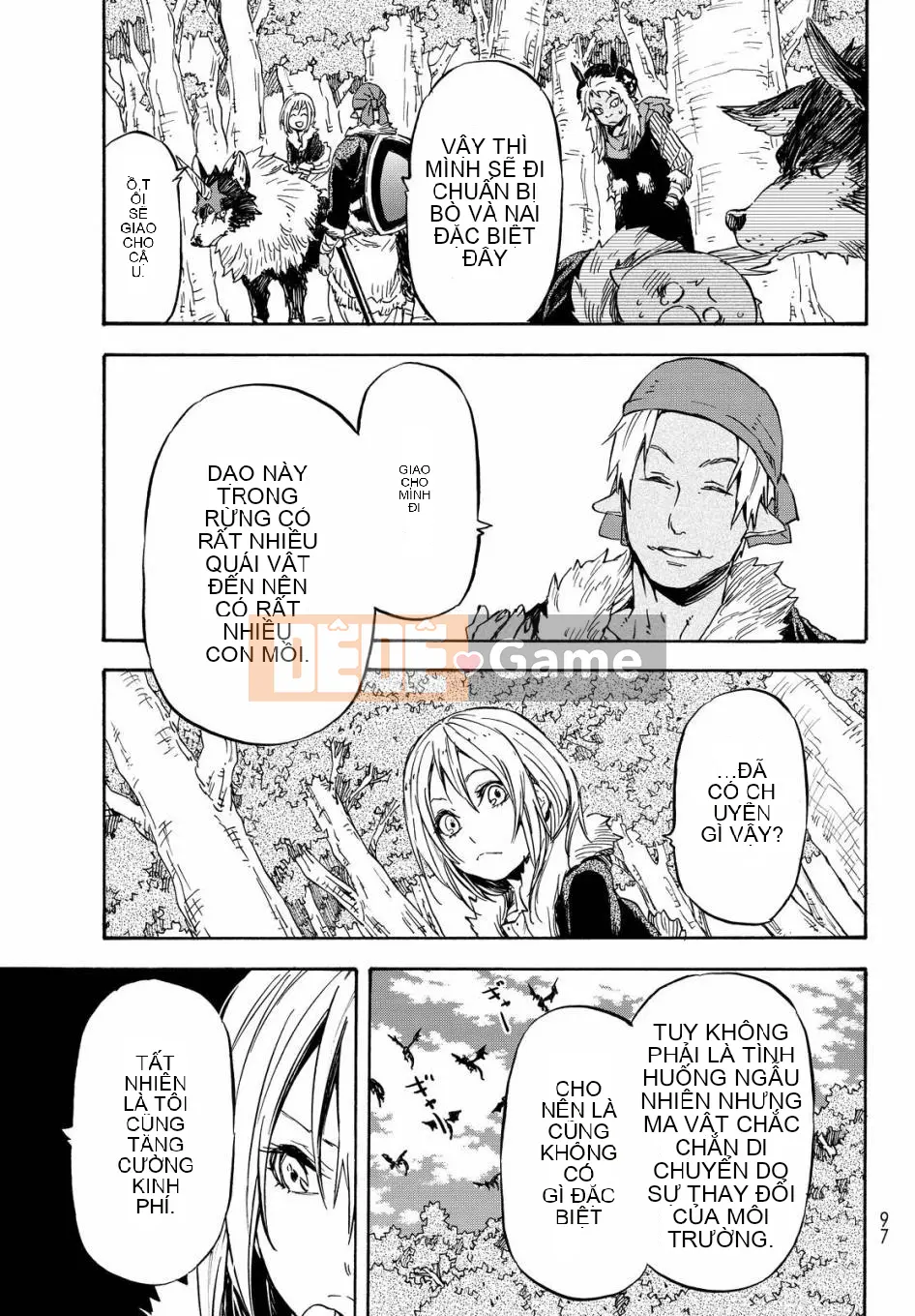 Điều về việc tôi trở thành một chất nhờn sau khi tái sinh Chương 012