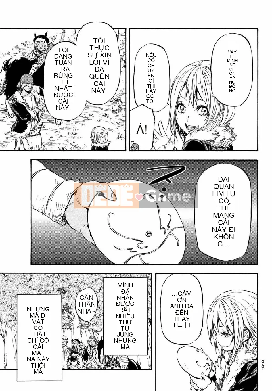 Điều về việc tôi trở thành một chất nhờn sau khi tái sinh Chương 012