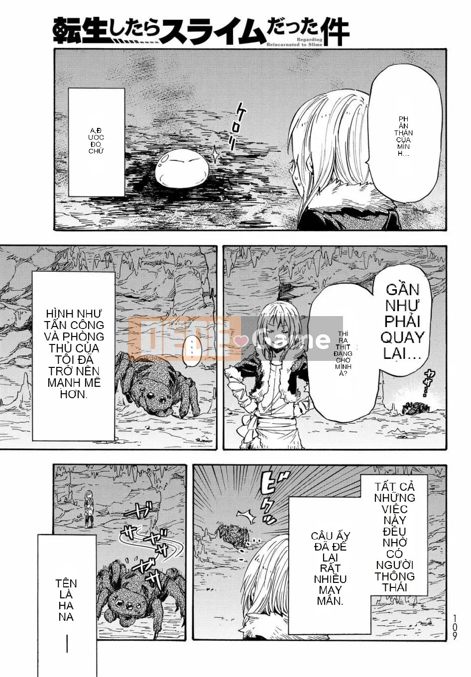 Điều về việc tôi trở thành một chất nhờn sau khi tái sinh Chương 012