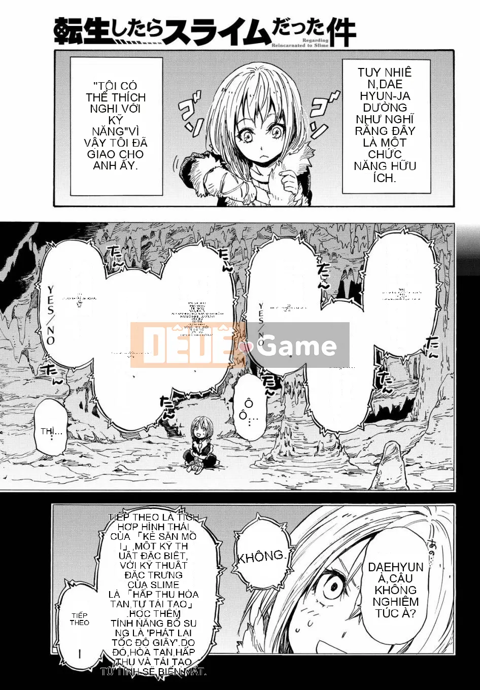 Điều về việc tôi trở thành một chất nhờn sau khi tái sinh Chương 012