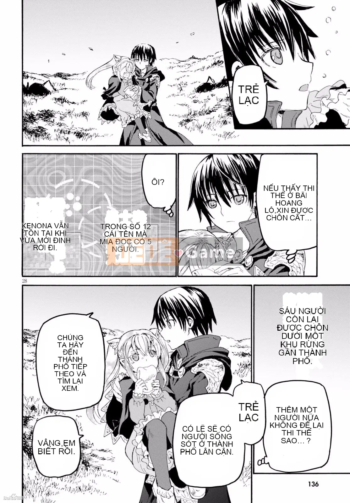 Rhapsody của một thế giới khác bắt đầu từ cuộc hành trình của cái chết Chương 030