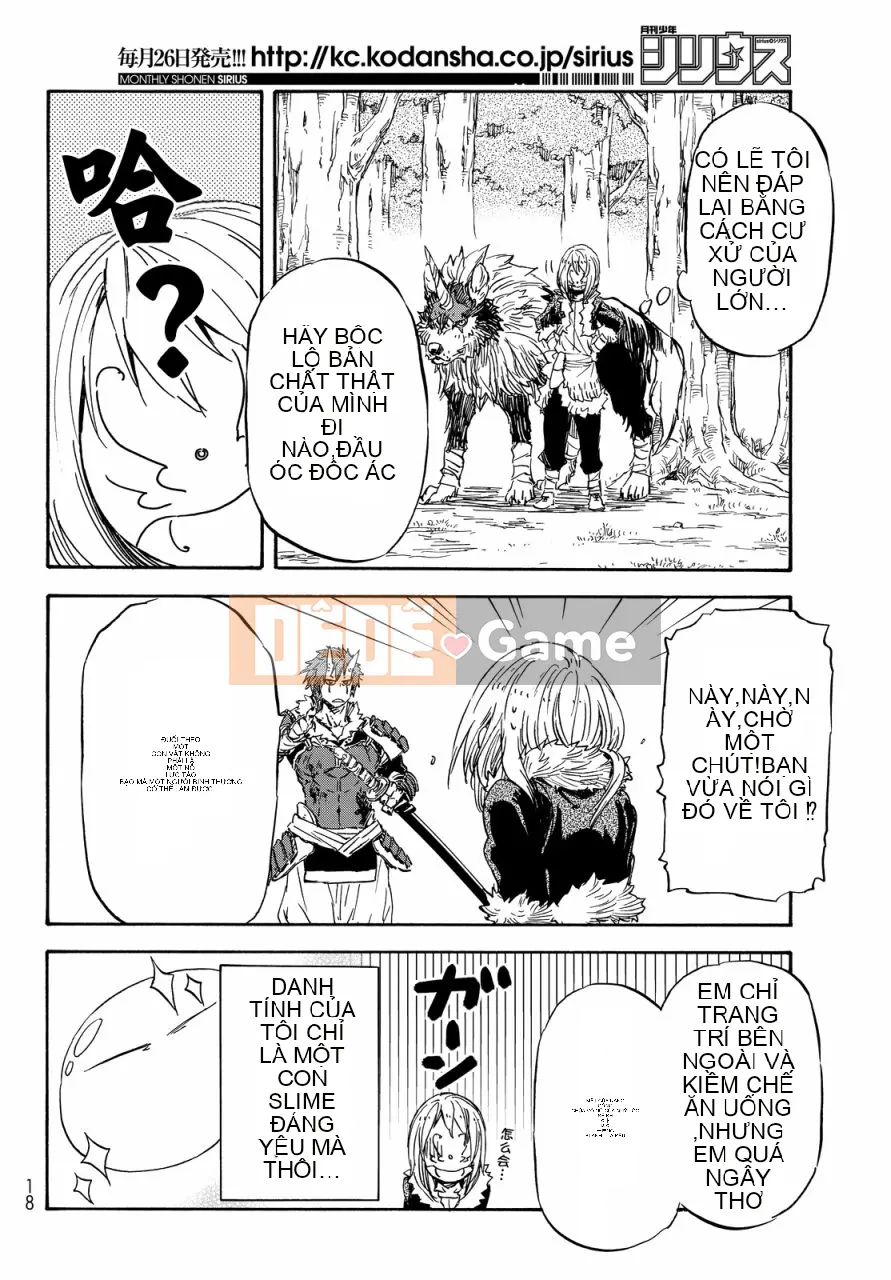 Điều về việc tôi trở thành một chất nhờn sau khi tái sinh Chương 013