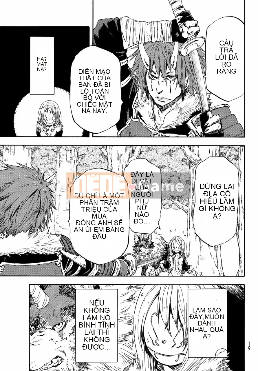 Điều về việc tôi trở thành một chất nhờn sau khi tái sinh Chương 013