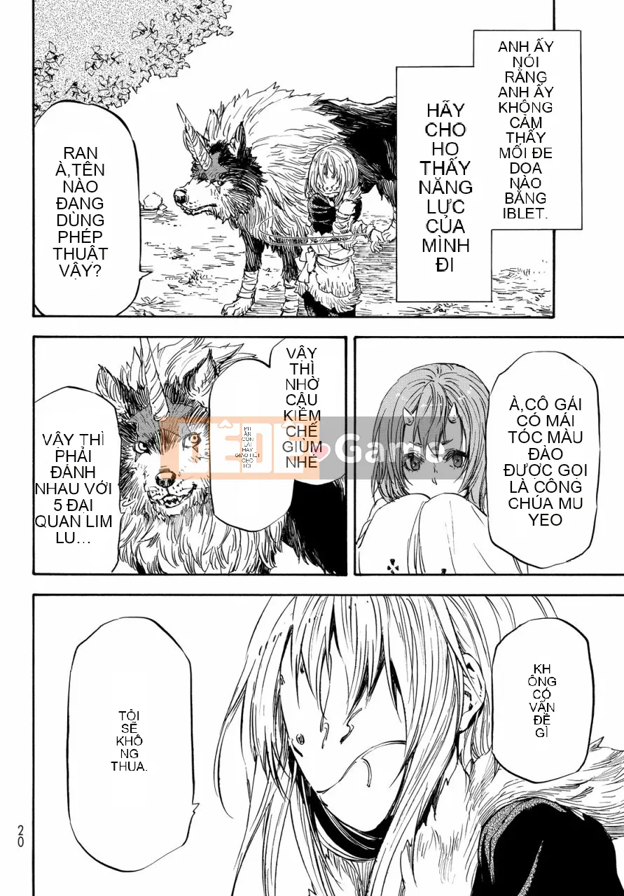 Điều về việc tôi trở thành một chất nhờn sau khi tái sinh Chương 013