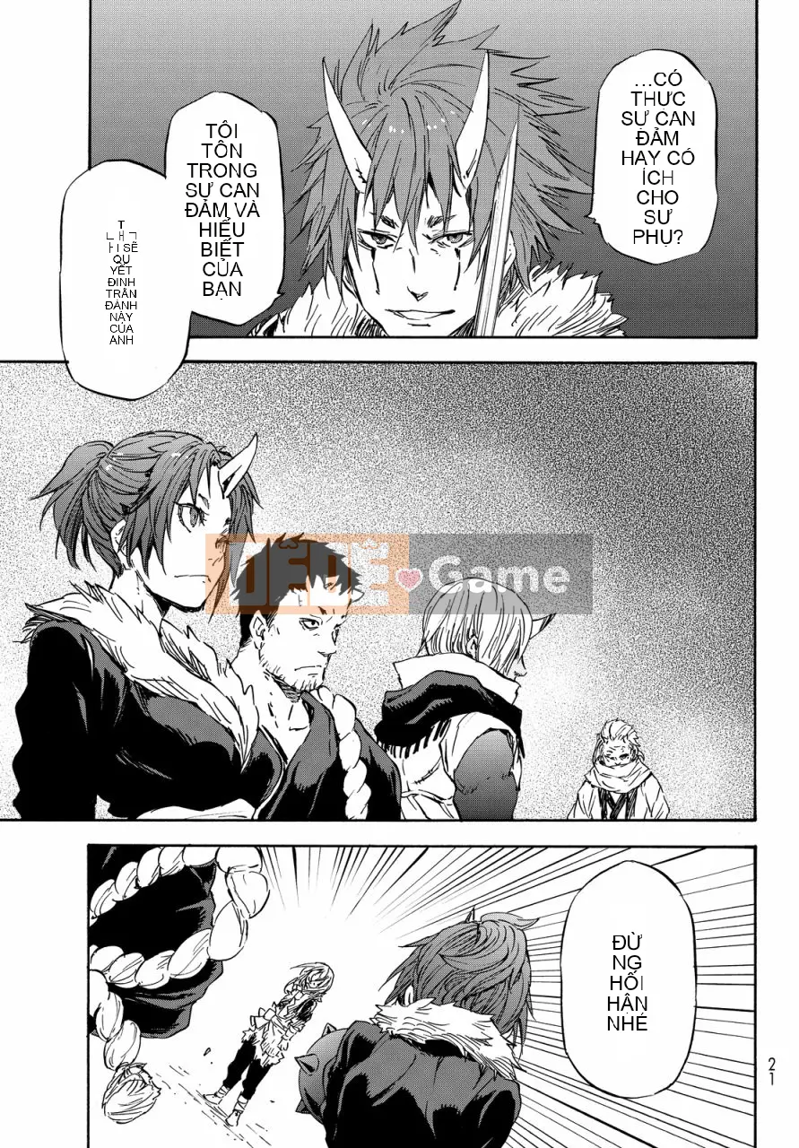 Điều về việc tôi trở thành một chất nhờn sau khi tái sinh Chương 013