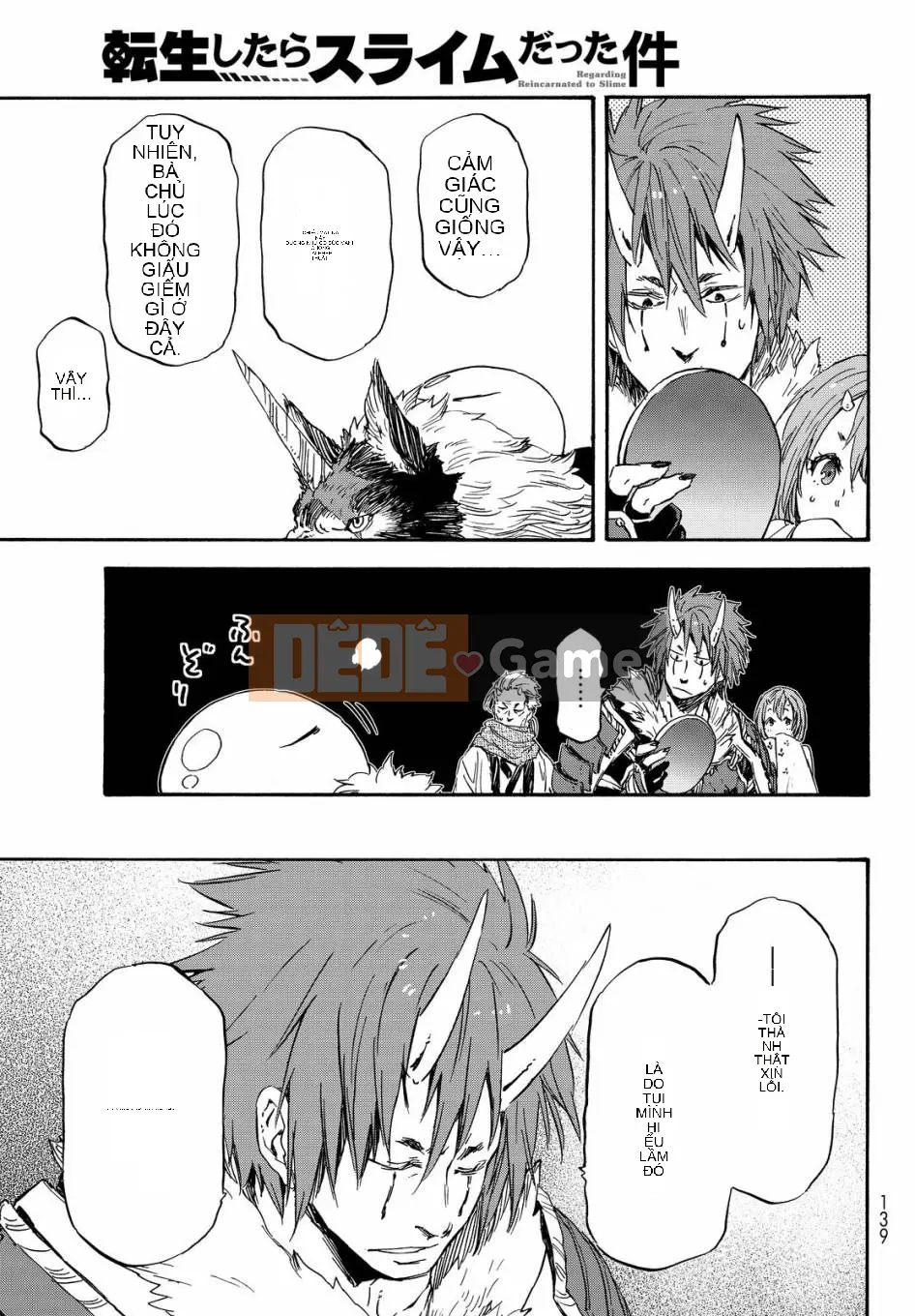 Điều về việc tôi trở thành một chất nhờn sau khi tái sinh Chương 014