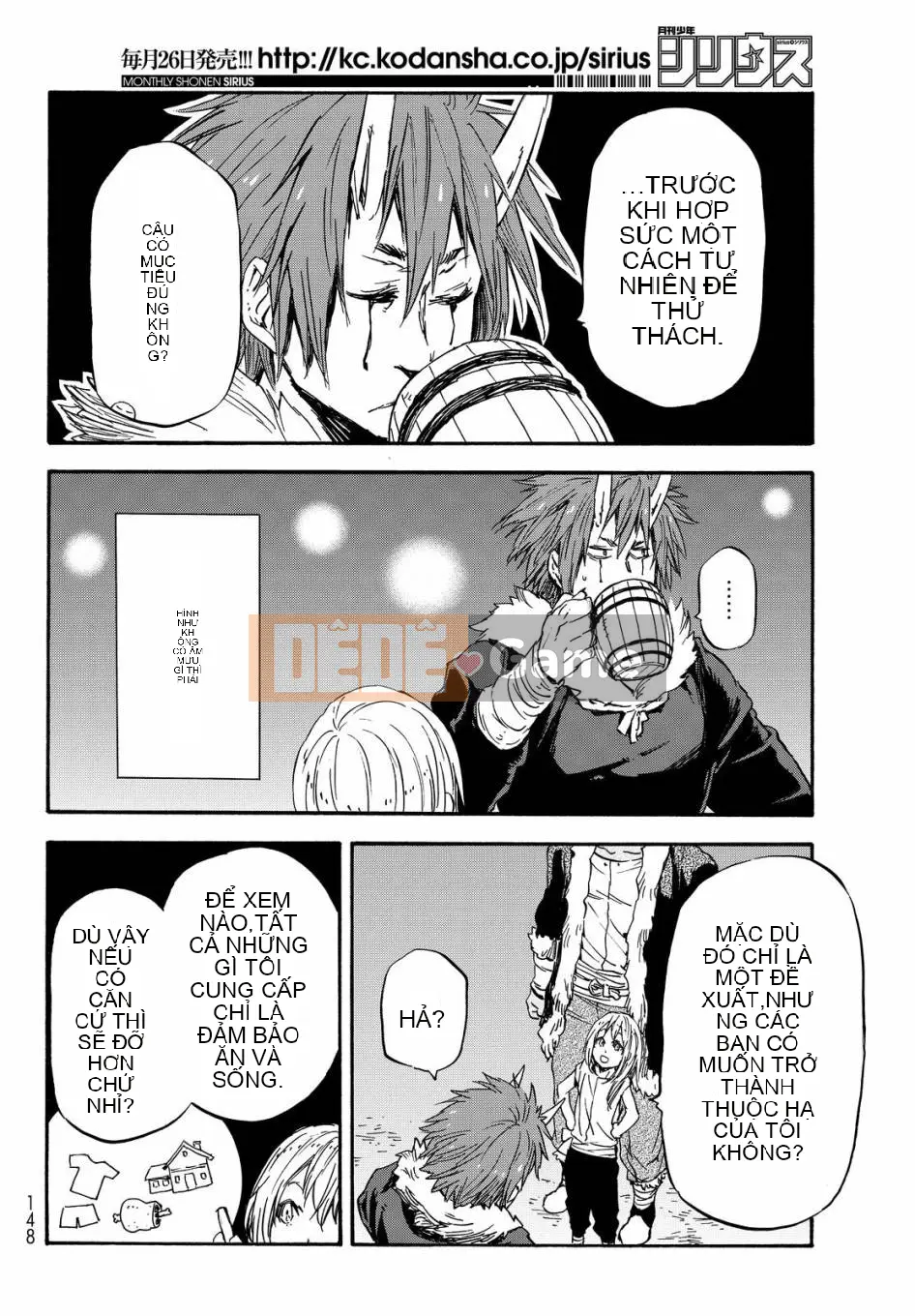 Điều về việc tôi trở thành một chất nhờn sau khi tái sinh Chương 014