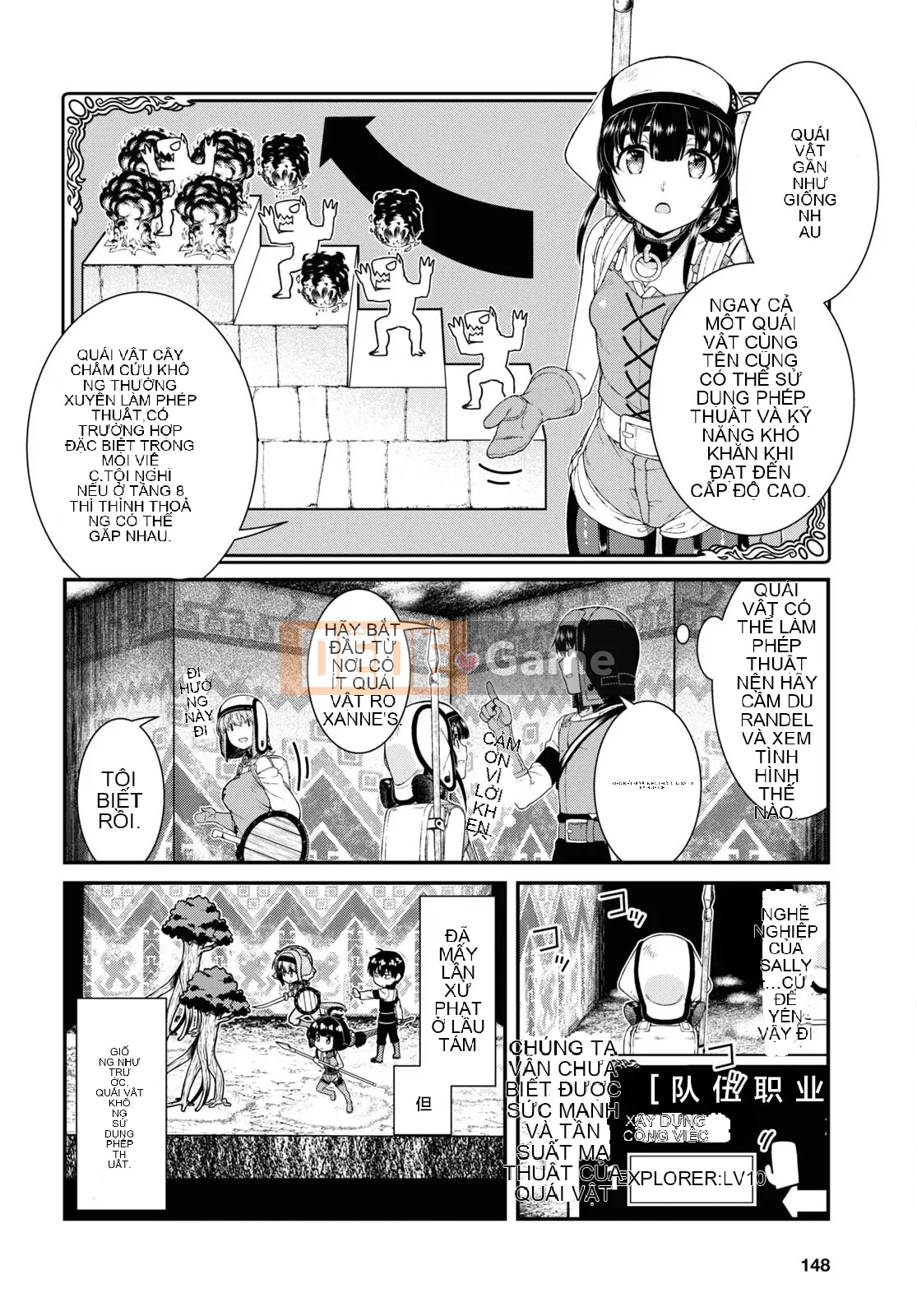 Mở hậu cung trong mê cung của một thế giới khác Chương 055