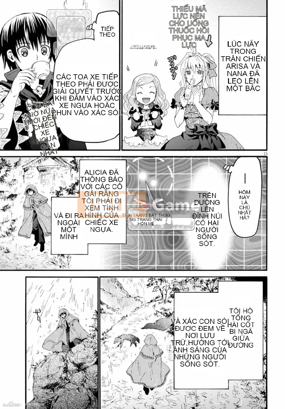 Rhapsody của một thế giới khác bắt đầu từ cuộc hành trình của cái chết Chương 033