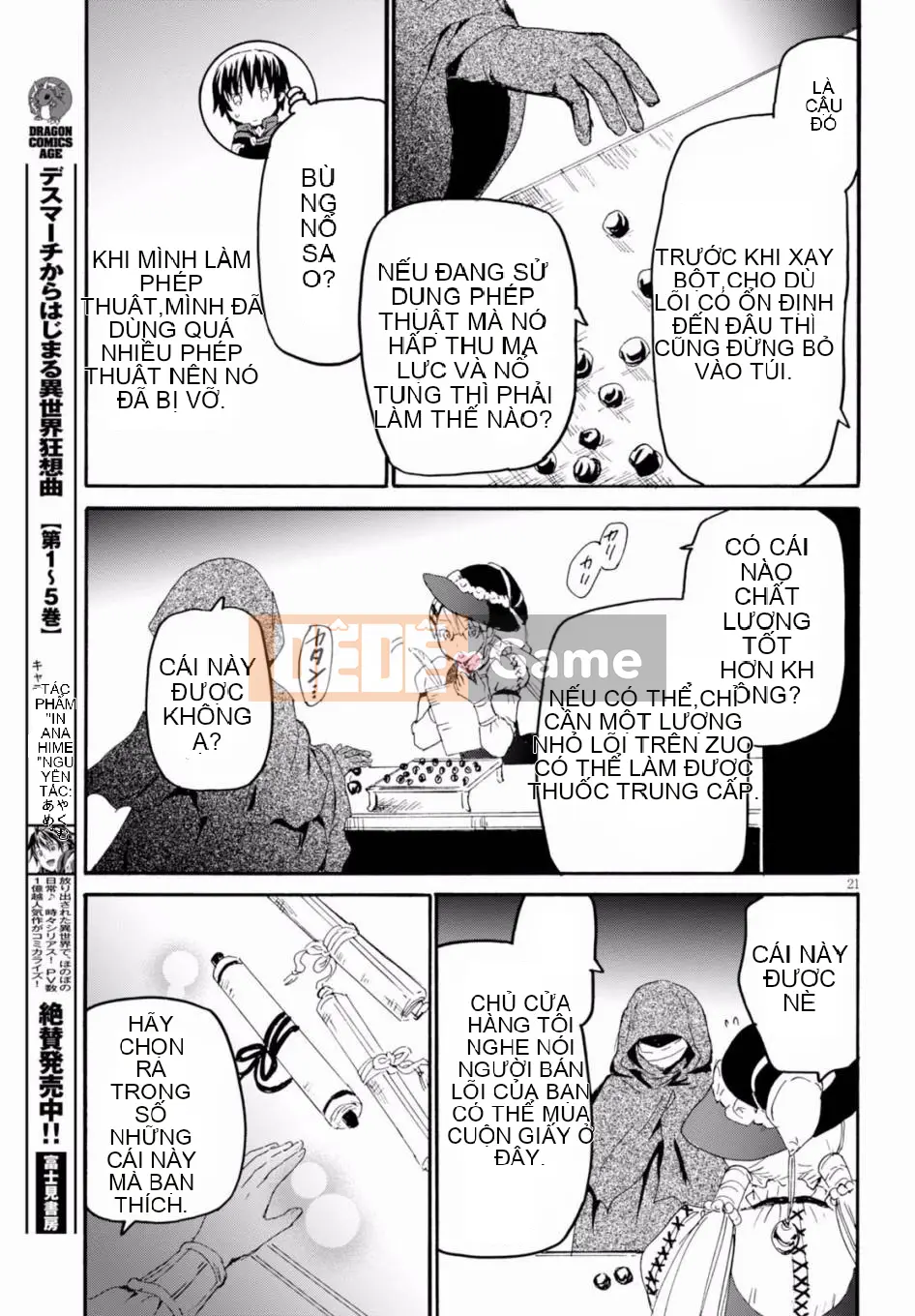 Rhapsody của một thế giới khác bắt đầu từ cuộc hành trình của cái chết Chương 034