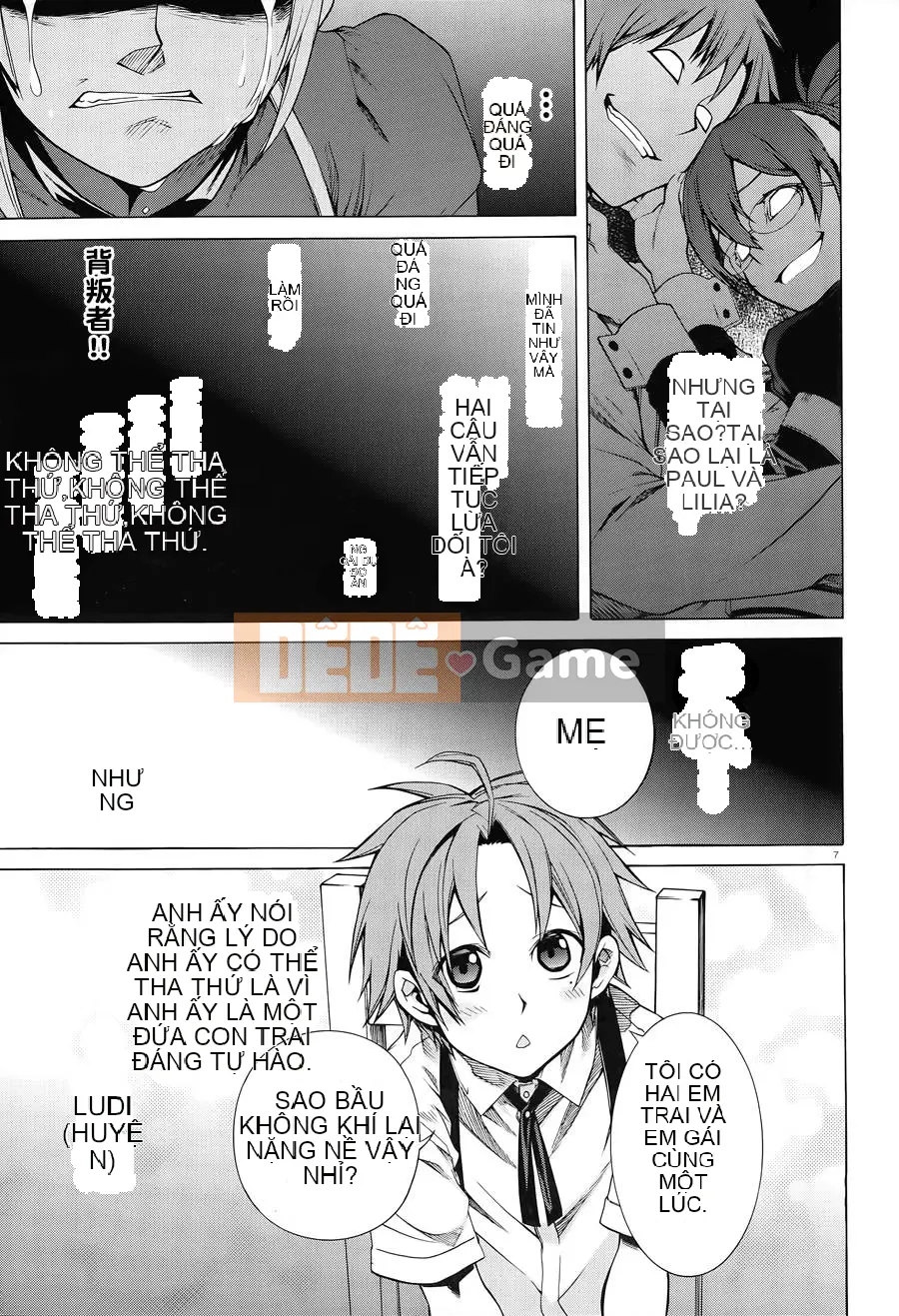 Tái sinh mà không có việc làm Chương 013