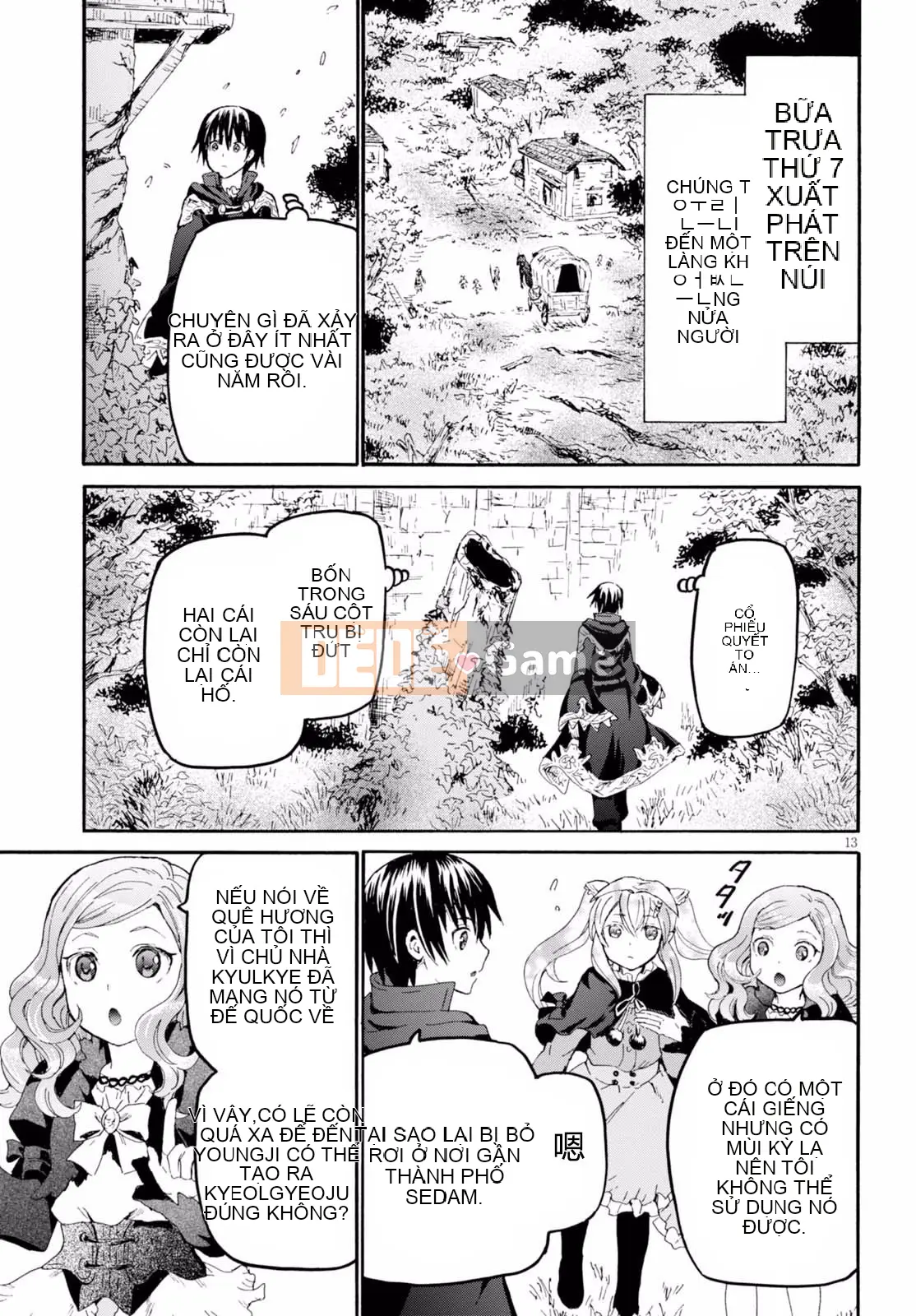 Rhapsody của một thế giới khác bắt đầu từ cuộc hành trình của cái chết Chương 036