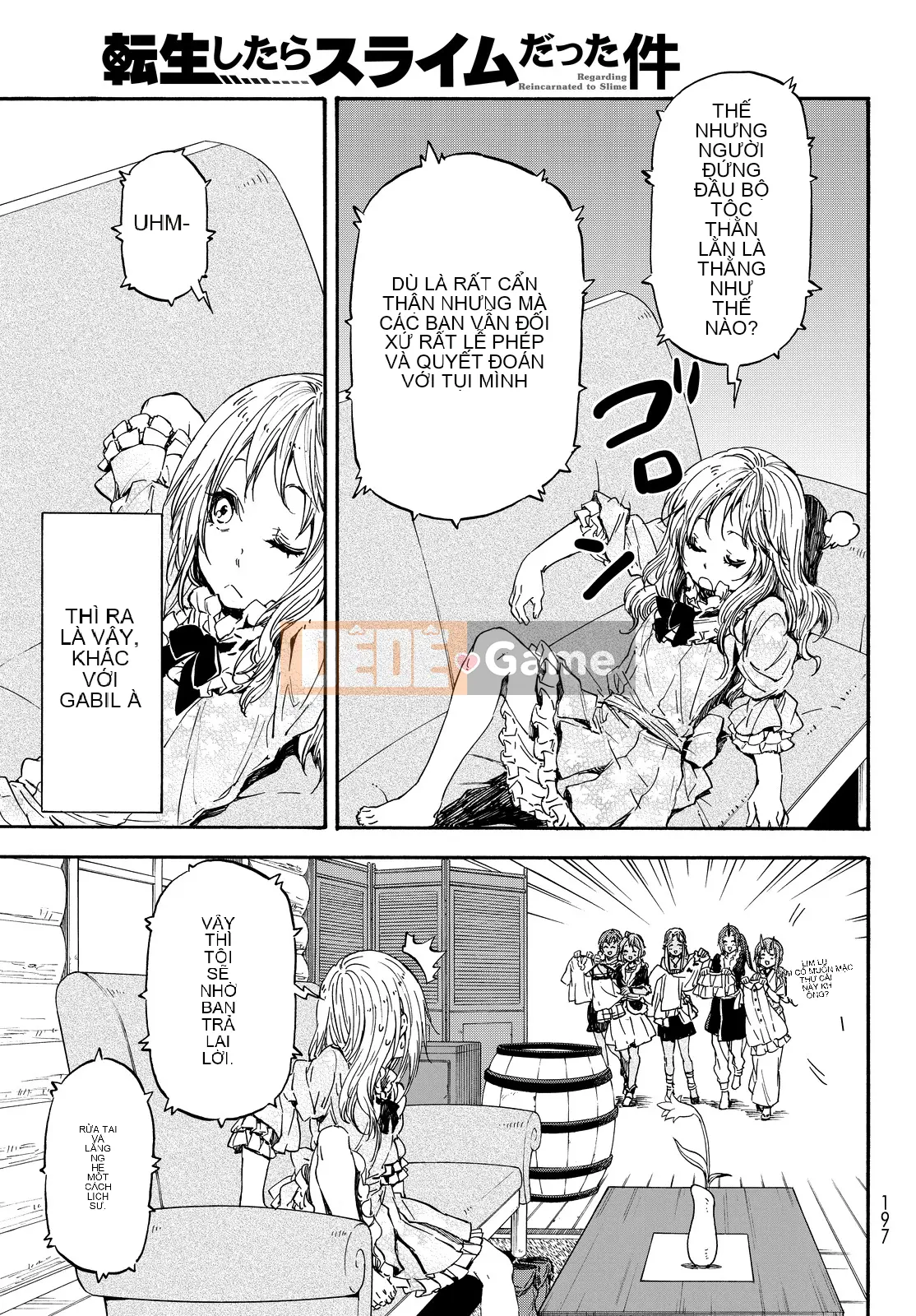 Điều về việc tôi trở thành một chất nhờn sau khi tái sinh Chương 019