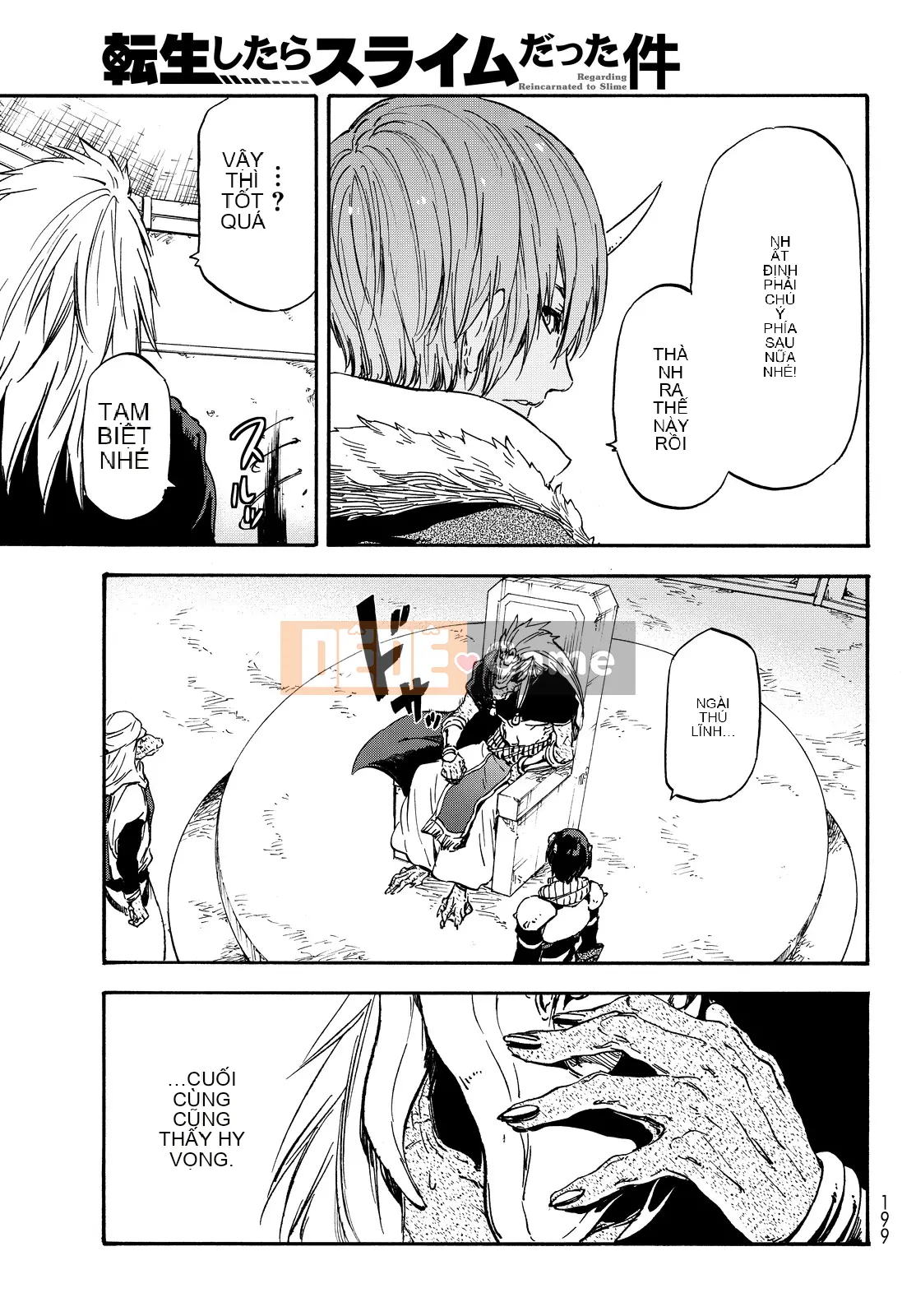 Điều về việc tôi trở thành một chất nhờn sau khi tái sinh Chương 019