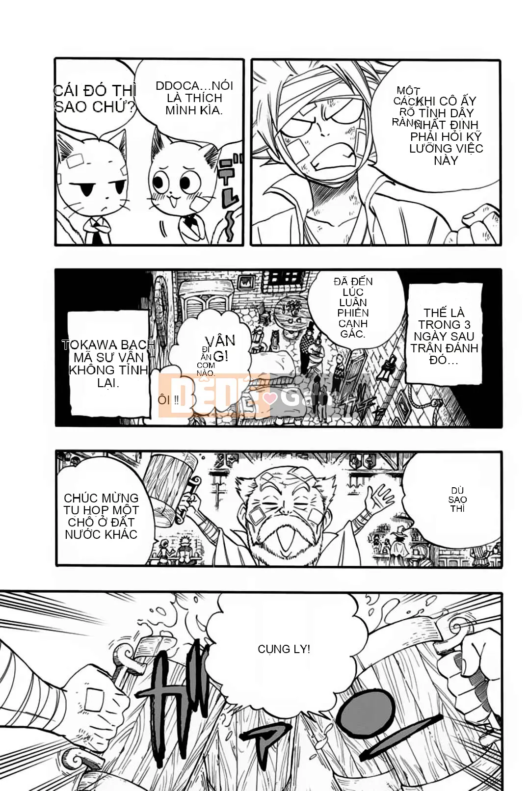 Sứ mệnh trăm năm Fairy Tail Chương 063