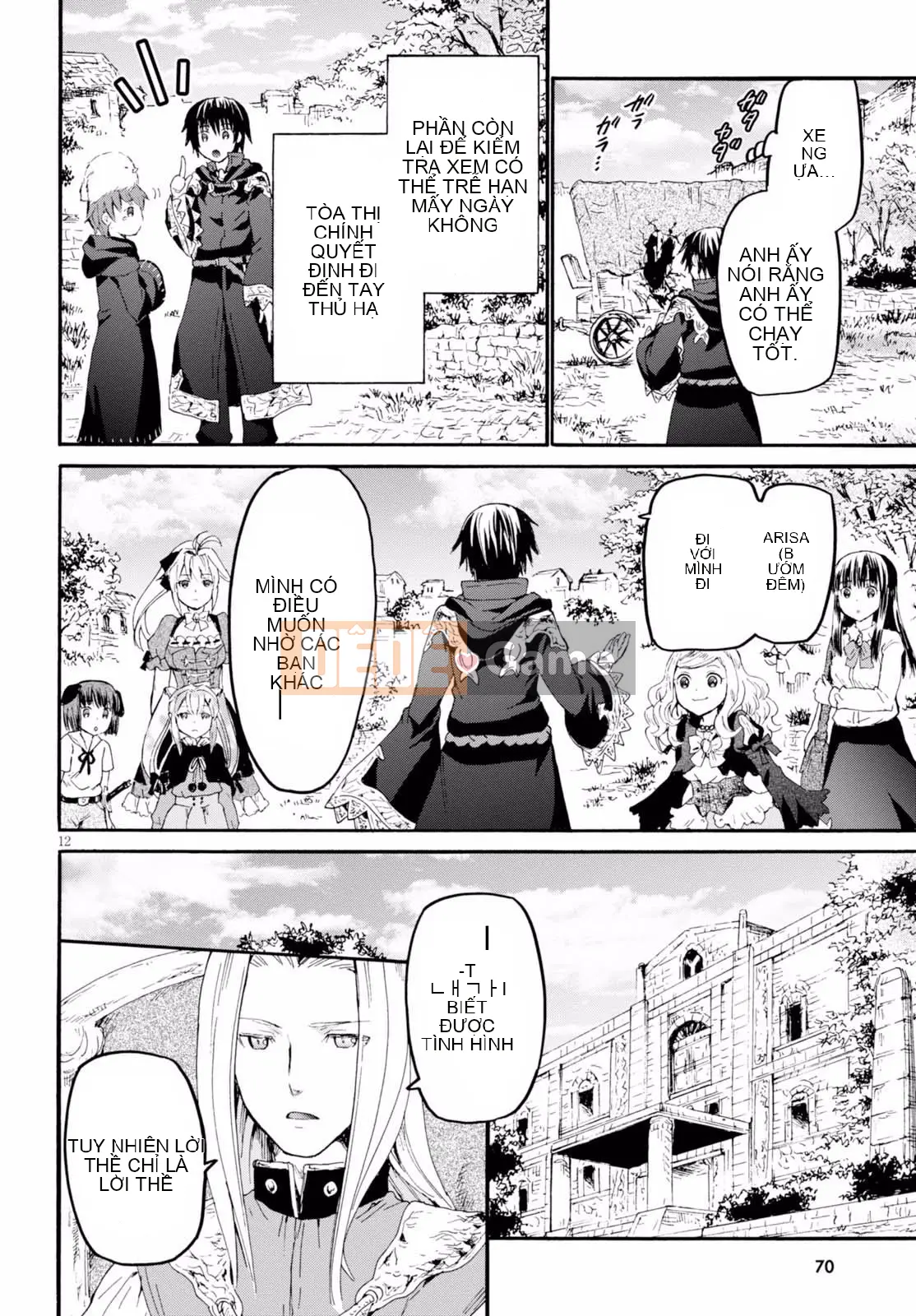 Rhapsody của một thế giới khác bắt đầu từ cuộc hành trình của cái chết Chương 038