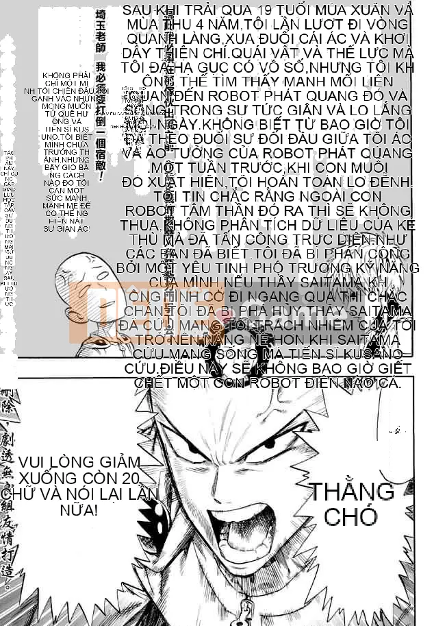 Một người đàn ông đấm Chương 007