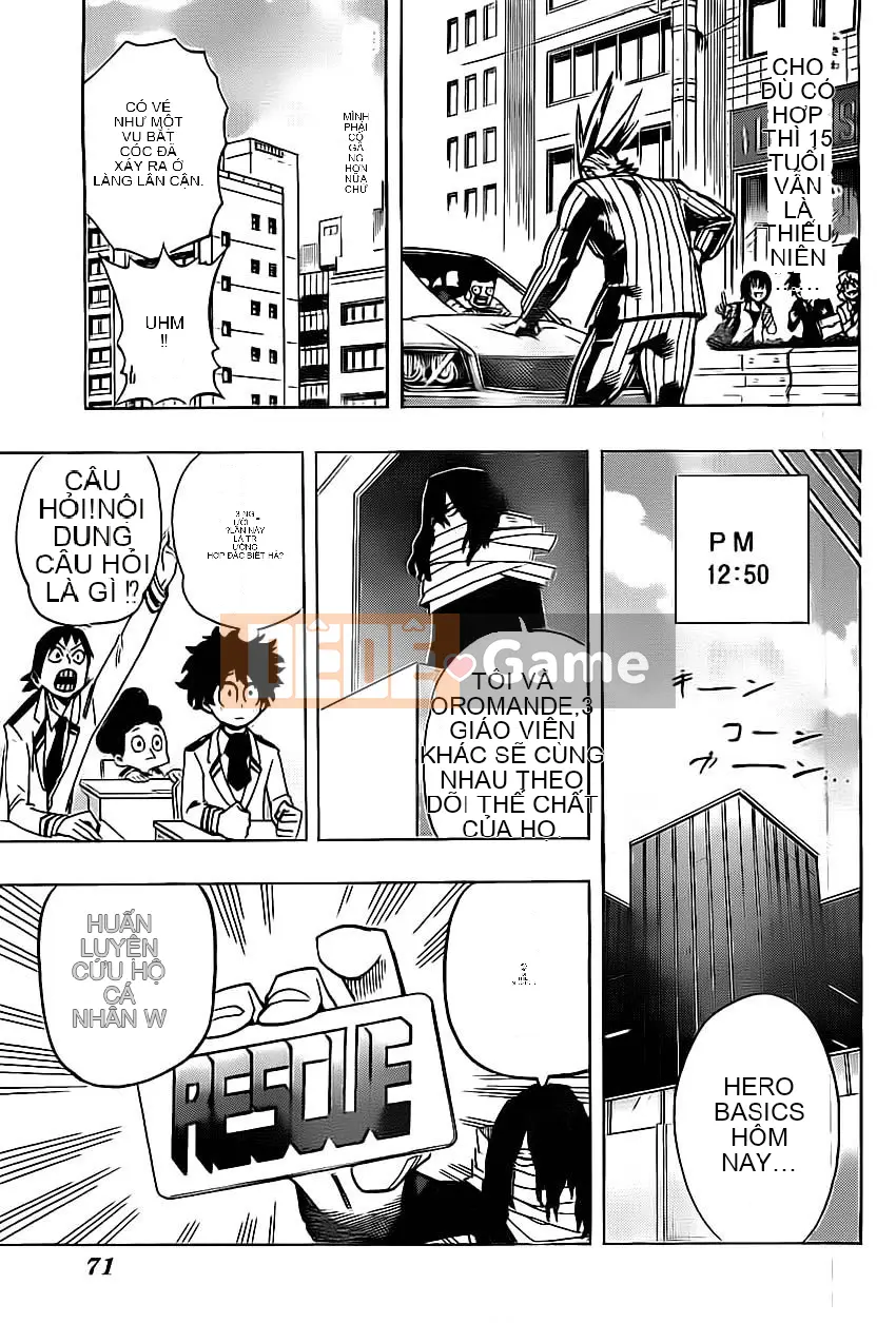 Học viện anh hùng của tôi Chương 013