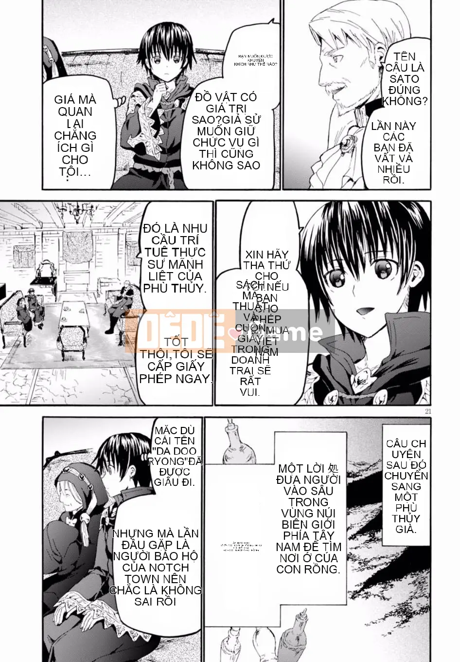 Rhapsody của một thế giới khác bắt đầu từ cuộc hành trình của cái chết Chương 042