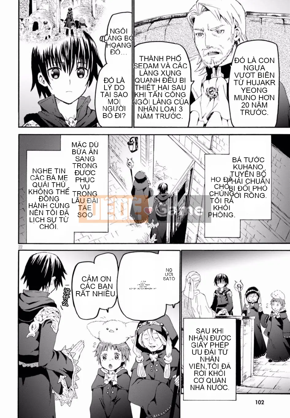 Rhapsody của một thế giới khác bắt đầu từ cuộc hành trình của cái chết Chương 042