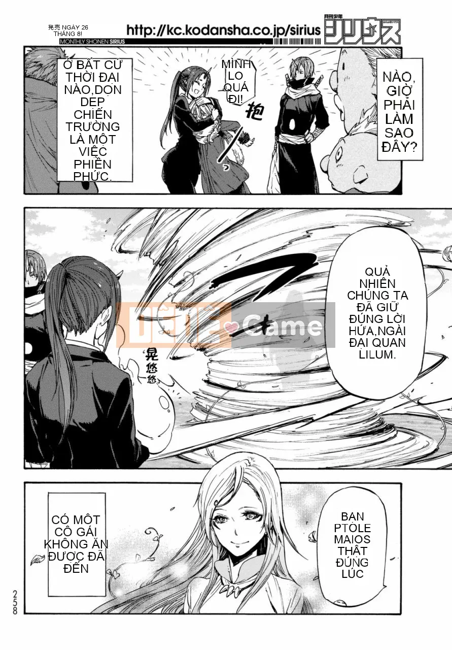 Điều về việc tôi trở thành một chất nhờn sau khi tái sinh Chương 025