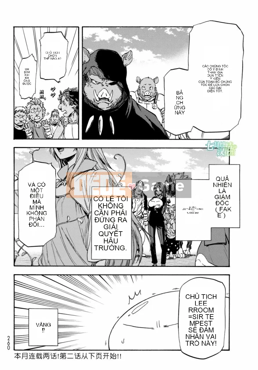 Điều về việc tôi trở thành một chất nhờn sau khi tái sinh Chương 025