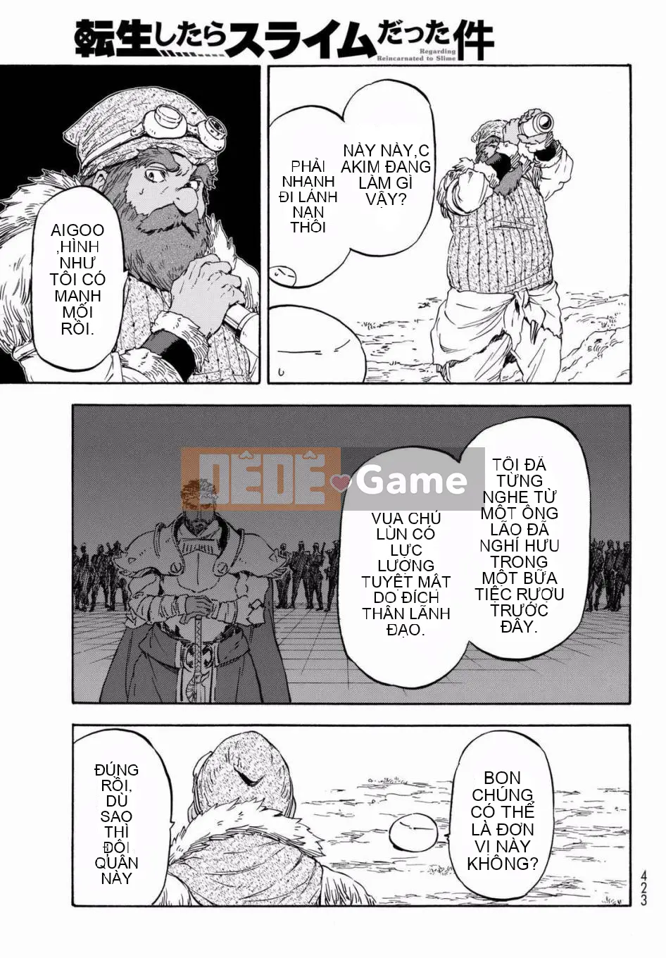 Điều về việc tôi trở thành một chất nhờn sau khi tái sinh Chương 028