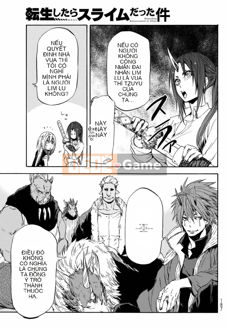 Điều về việc tôi trở thành một chất nhờn sau khi tái sinh Chương 029