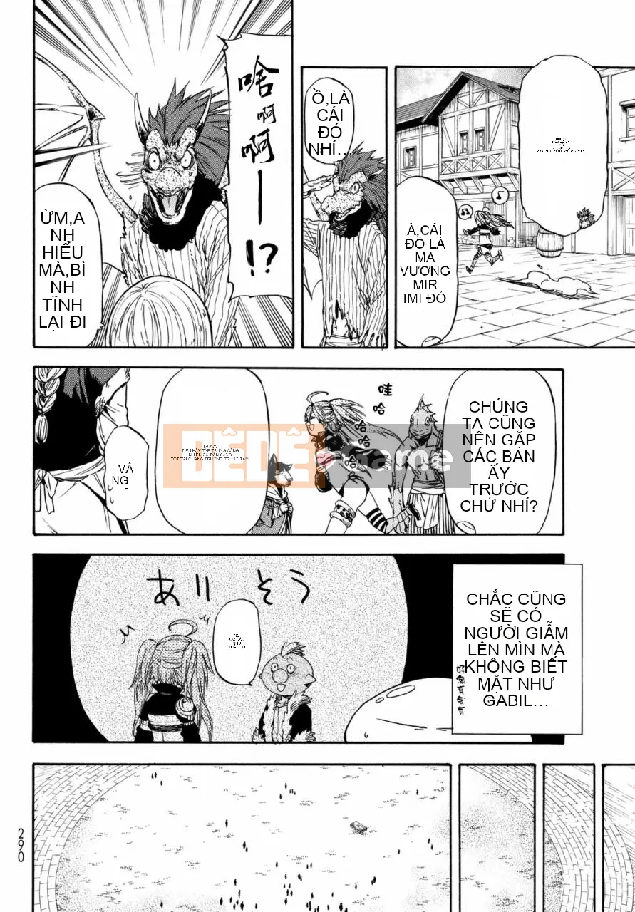 Điều về việc tôi trở thành một chất nhờn sau khi tái sinh Chương 031