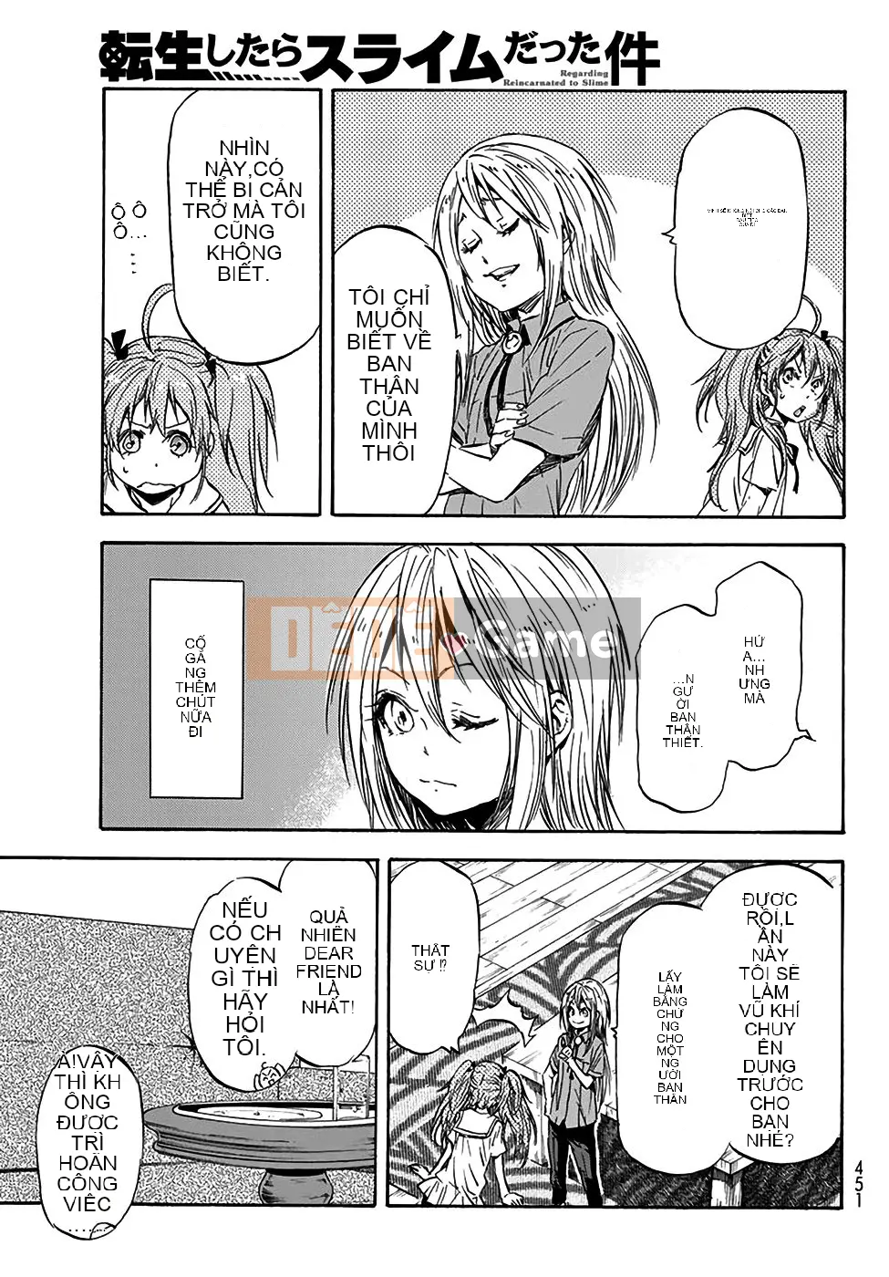 Điều về việc tôi trở thành một chất nhờn sau khi tái sinh Chương 033