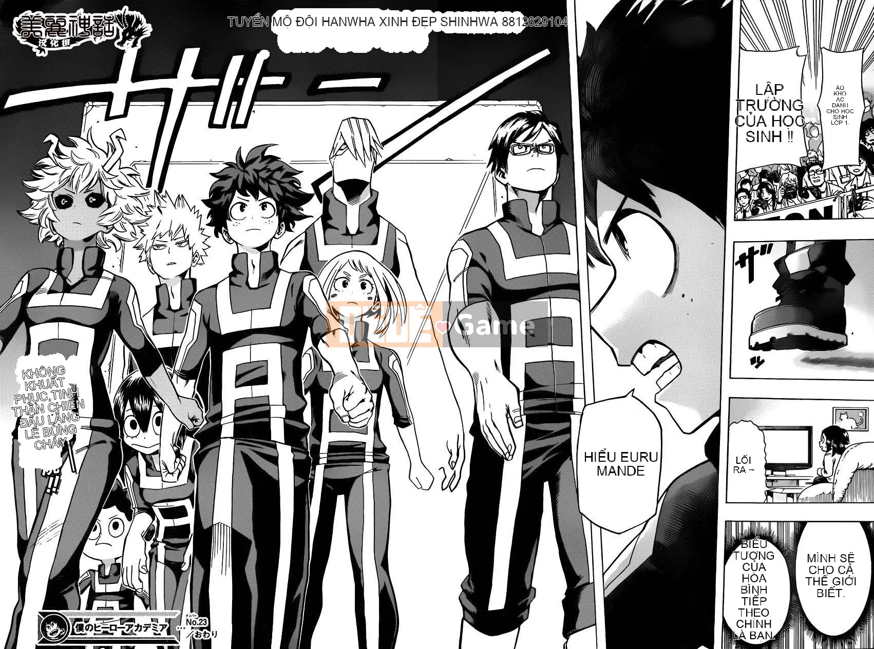 Học viện anh hùng của tôi Chương 023