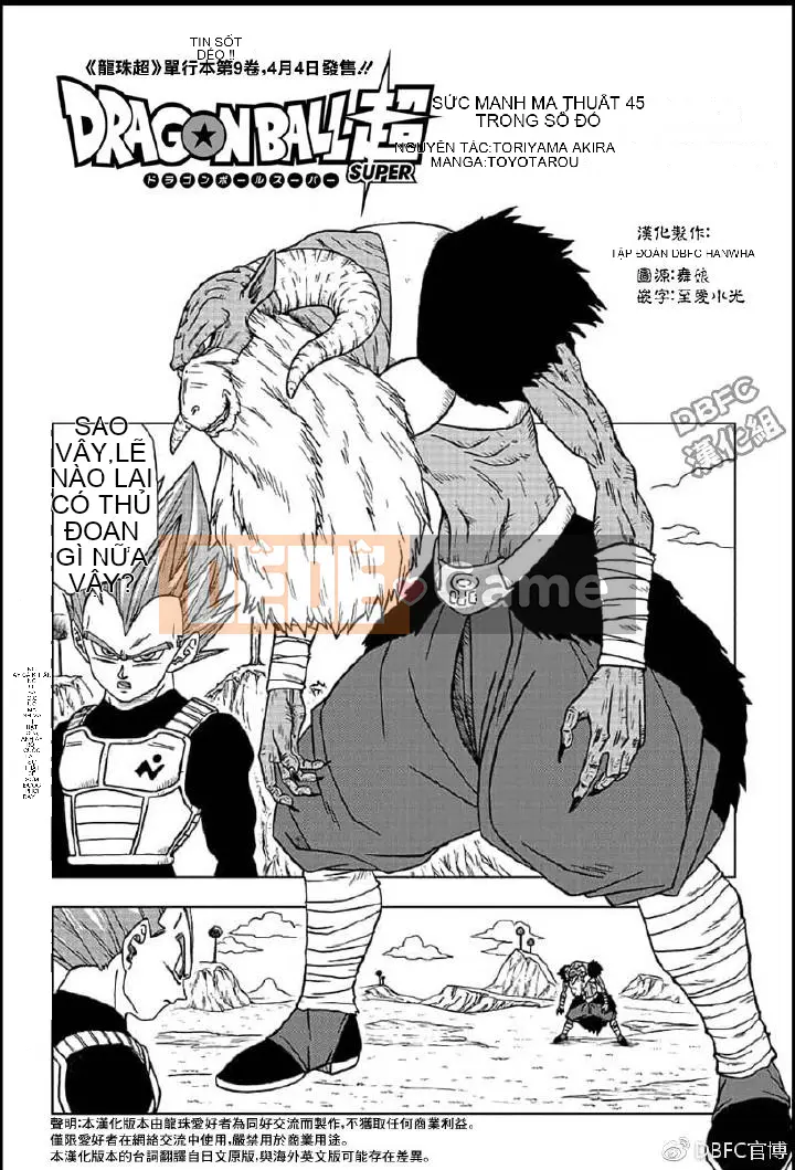 Dragon Ball Super Chương 045