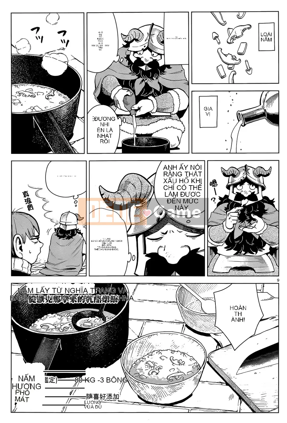 Thực phẩm mê cung Chương 041