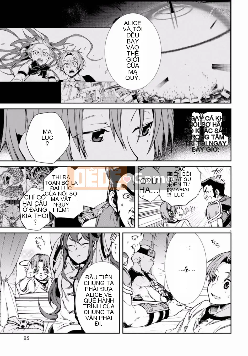 Tái sinh mà không có việc làm Chương 033