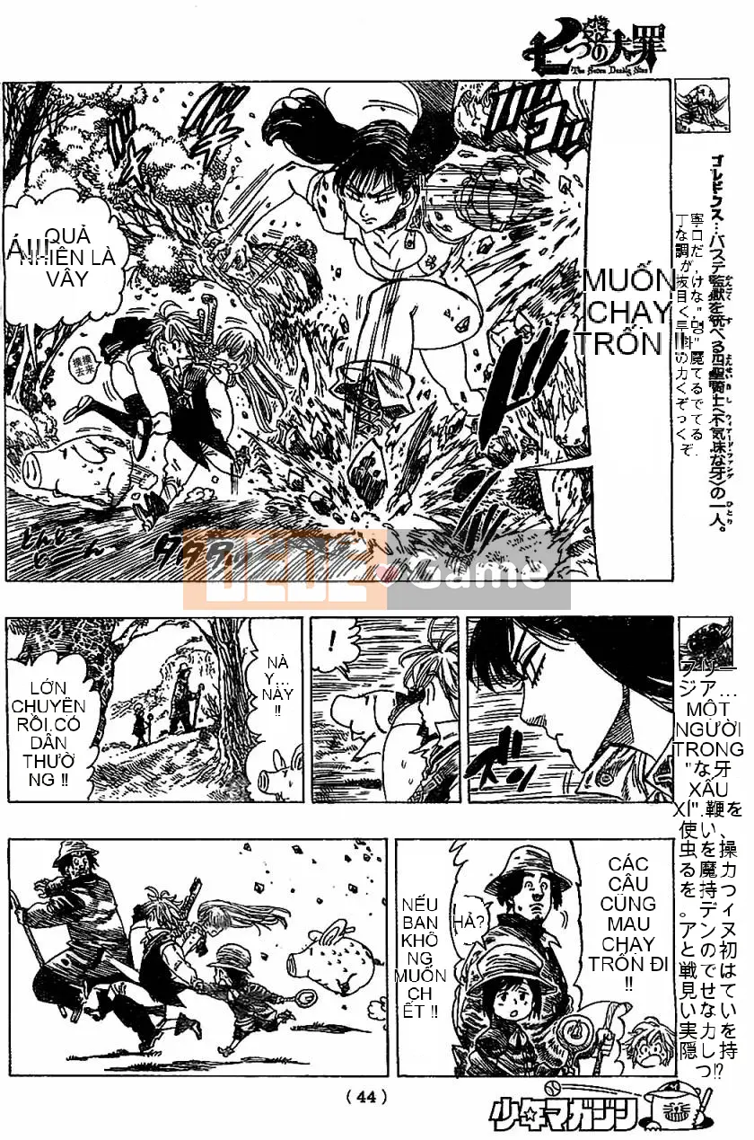 Bảy tội lỗi ban đầu Chương 012