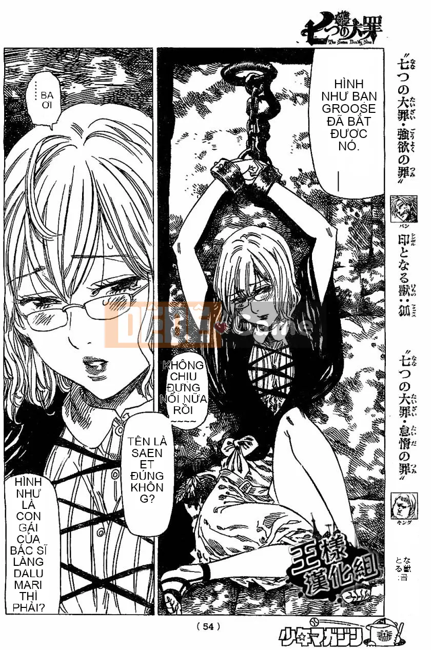 Bảy tội lỗi ban đầu Chương 012