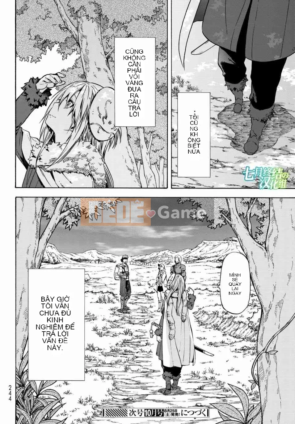 Điều về việc tôi trở thành một chất nhờn sau khi tái sinh Chương 043