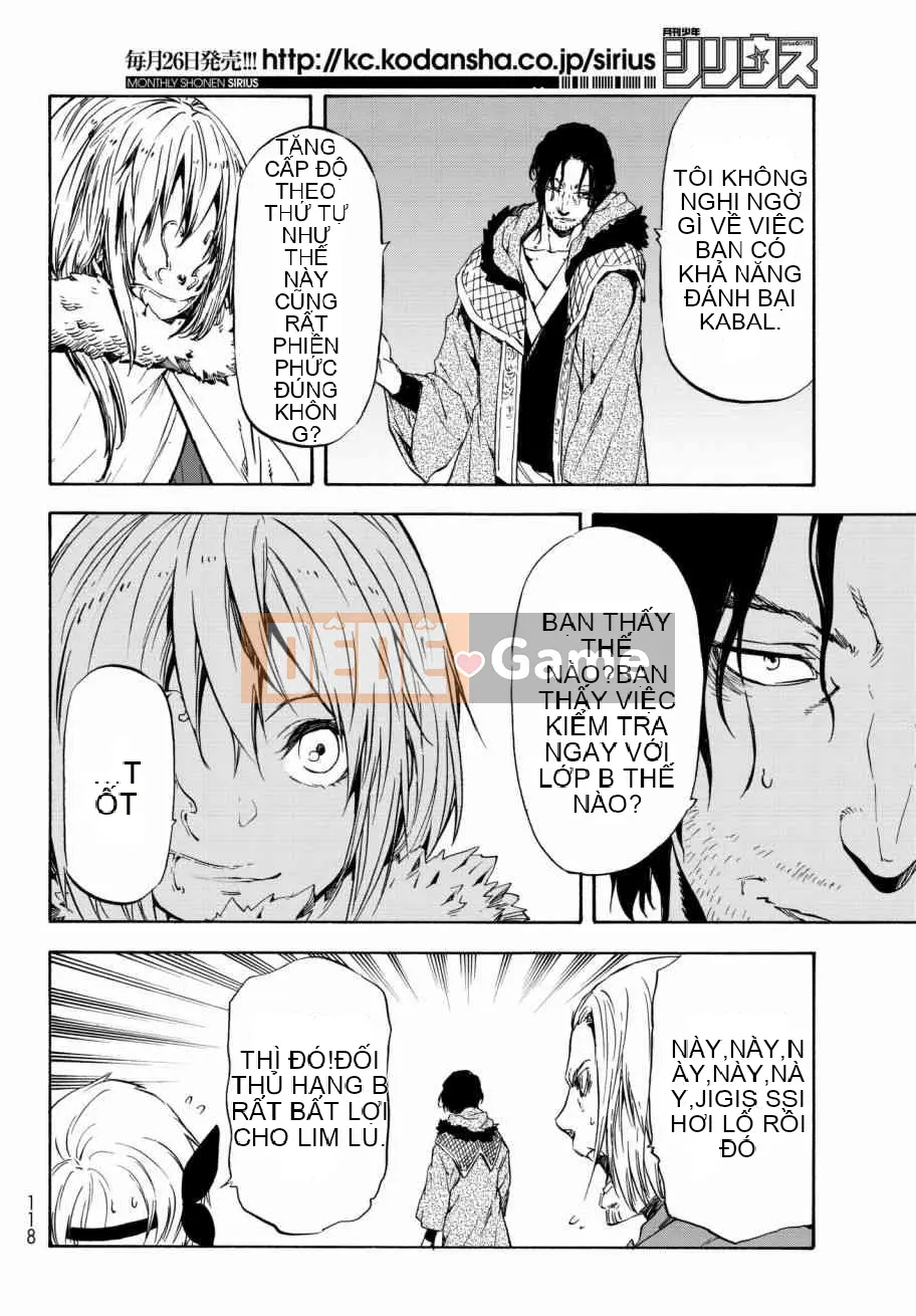 Điều về việc tôi trở thành một chất nhờn sau khi tái sinh Chương 044