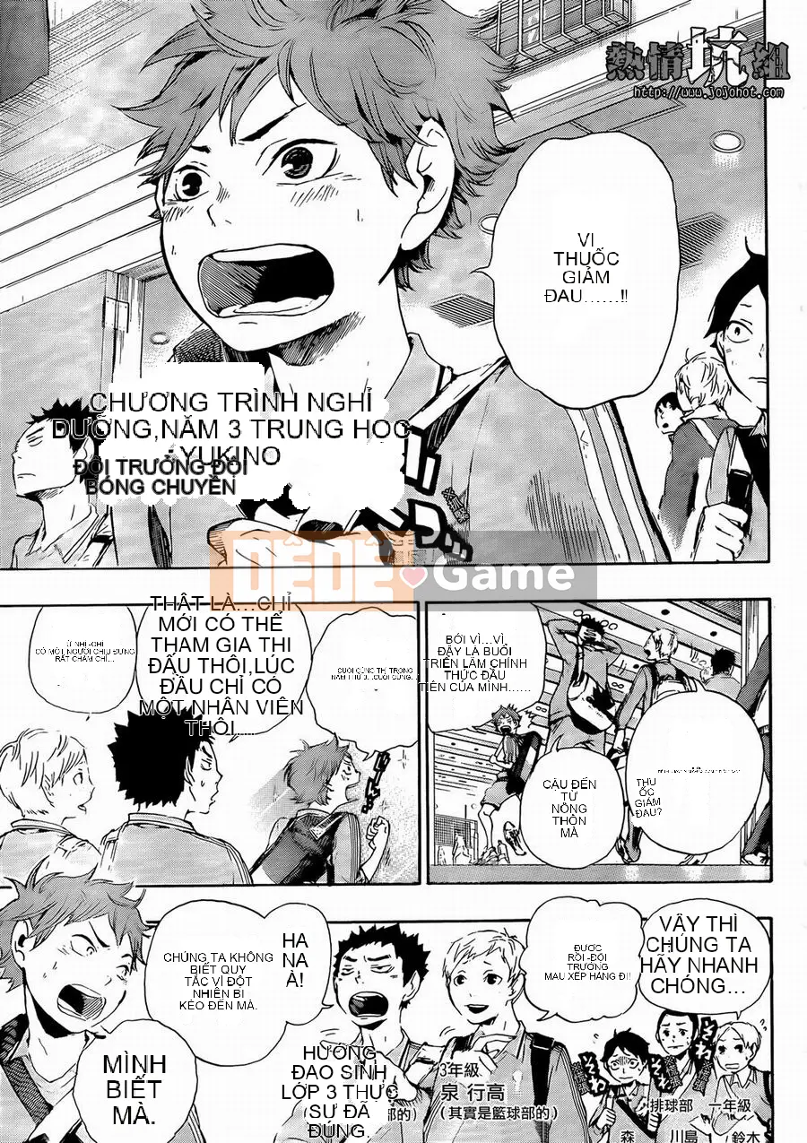 Cậu bé bóng chuyền Chương 001