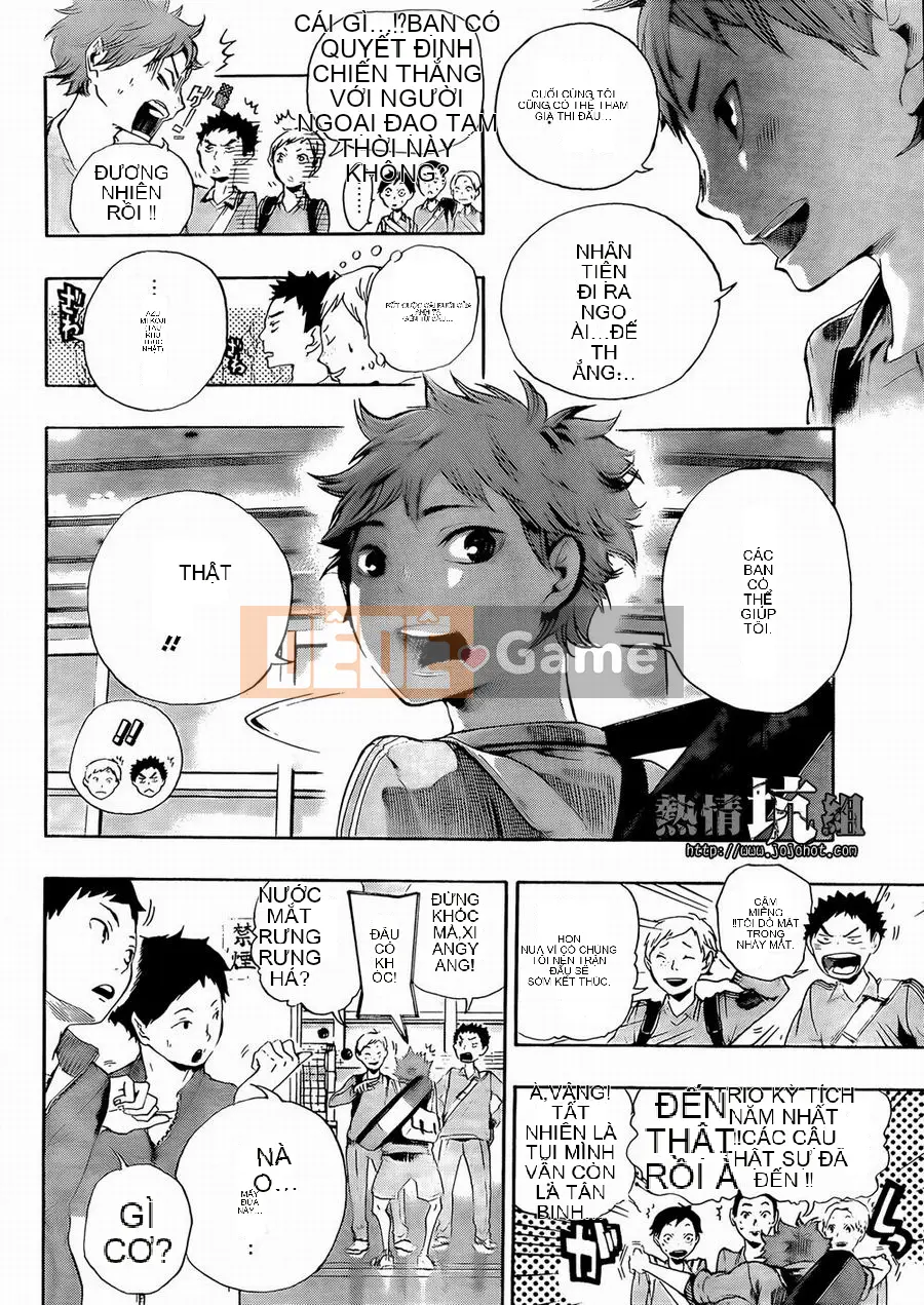 Cậu bé bóng chuyền Chương 001