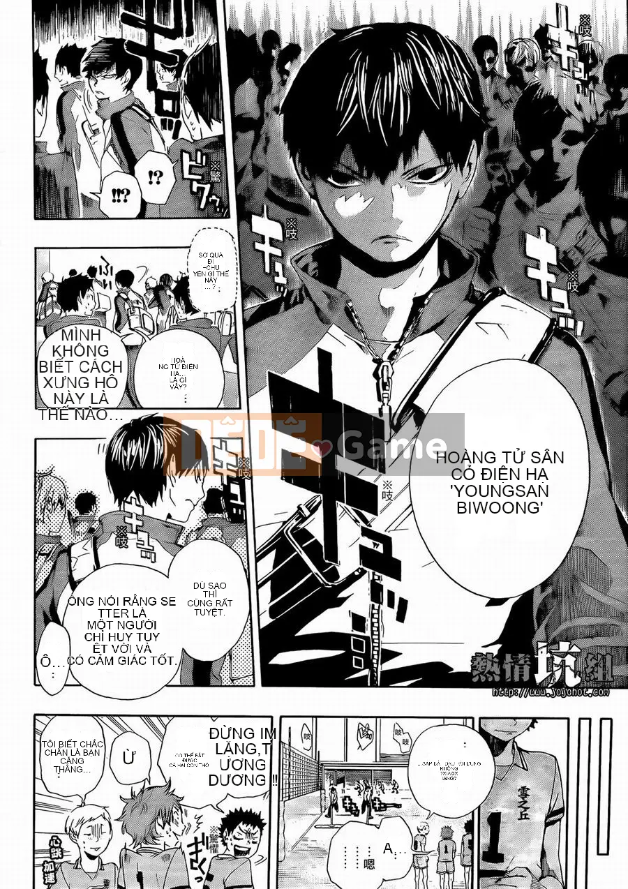 Cậu bé bóng chuyền Chương 001