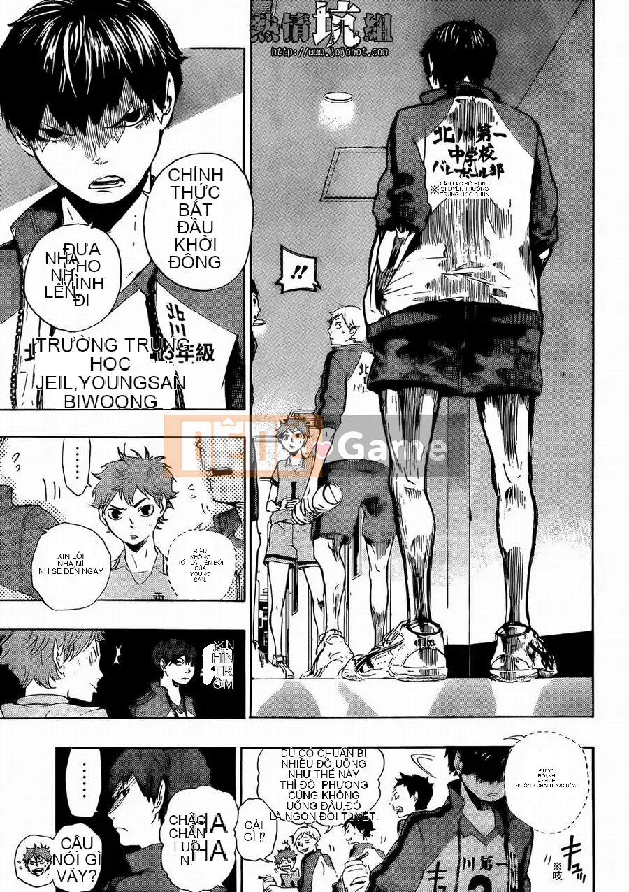 Cậu bé bóng chuyền Chương 001