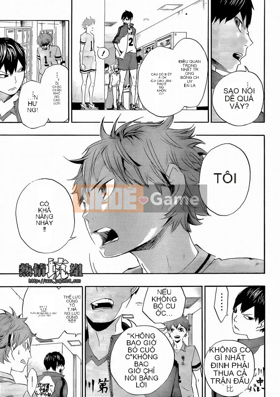 Cậu bé bóng chuyền Chương 001