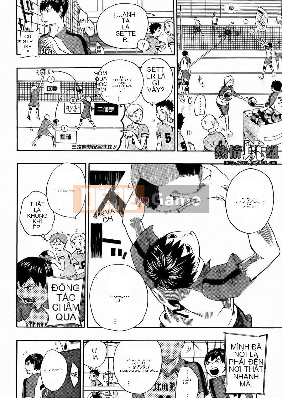 Cậu bé bóng chuyền Chương 001