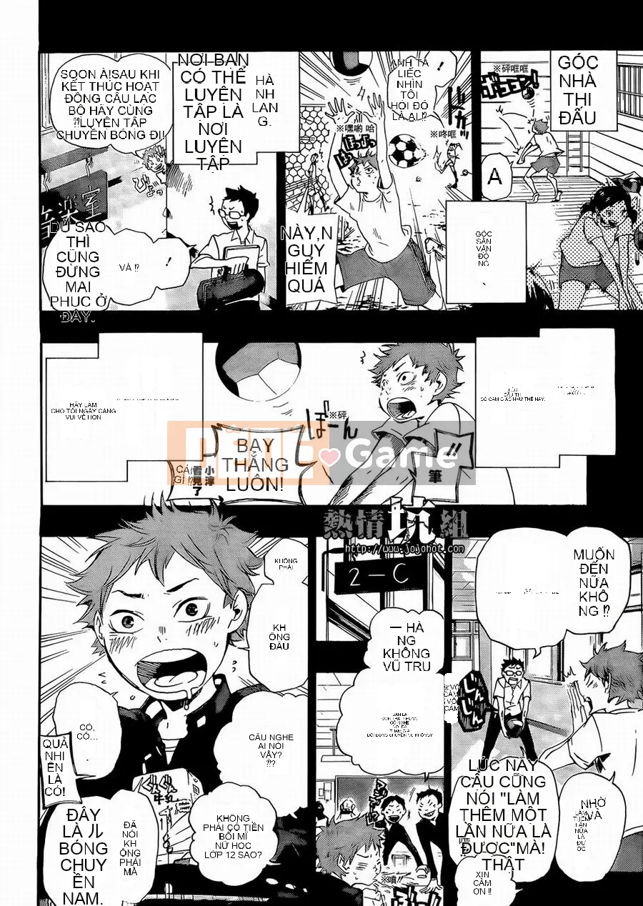 Cậu bé bóng chuyền Chương 001