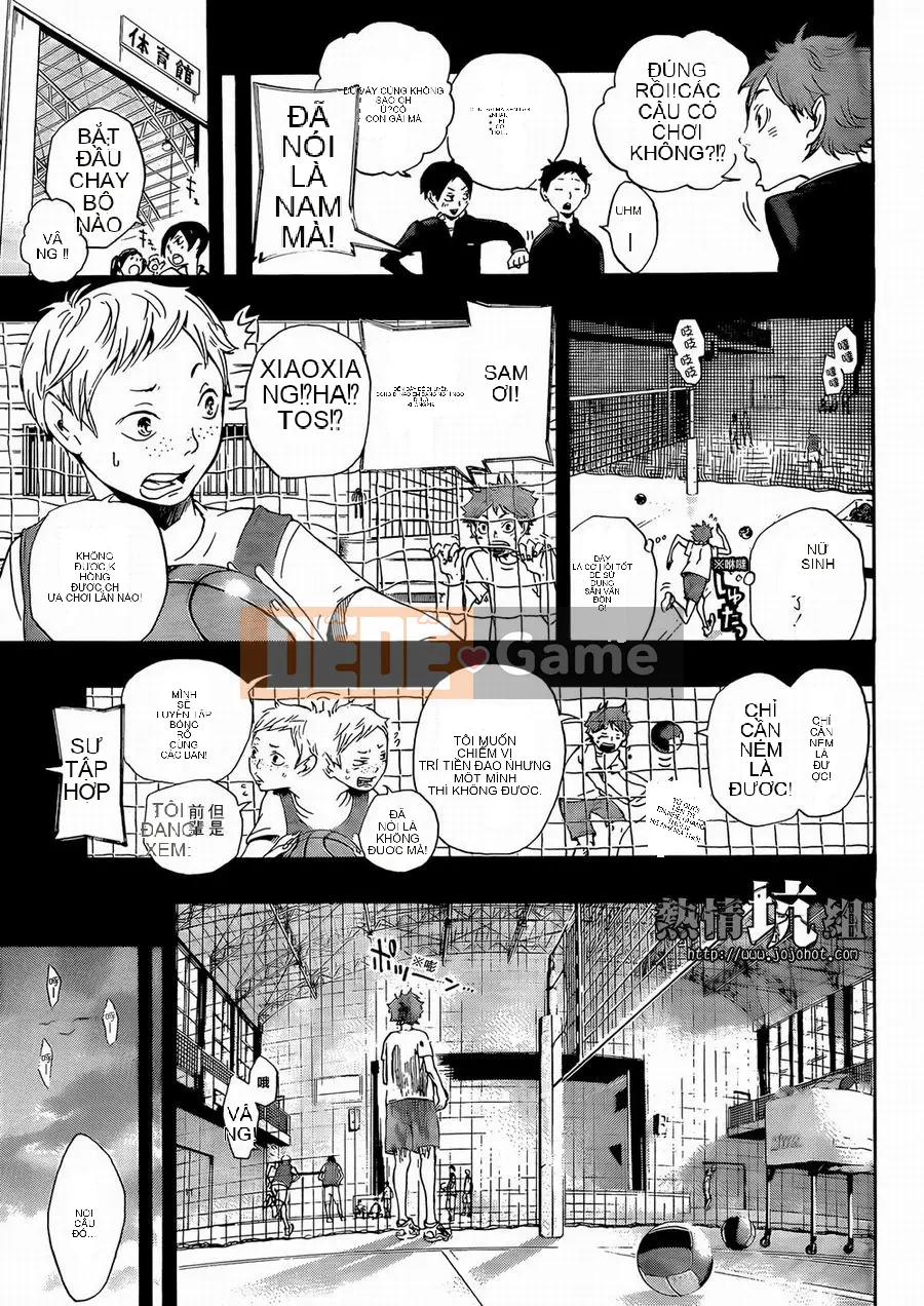 Cậu bé bóng chuyền Chương 001