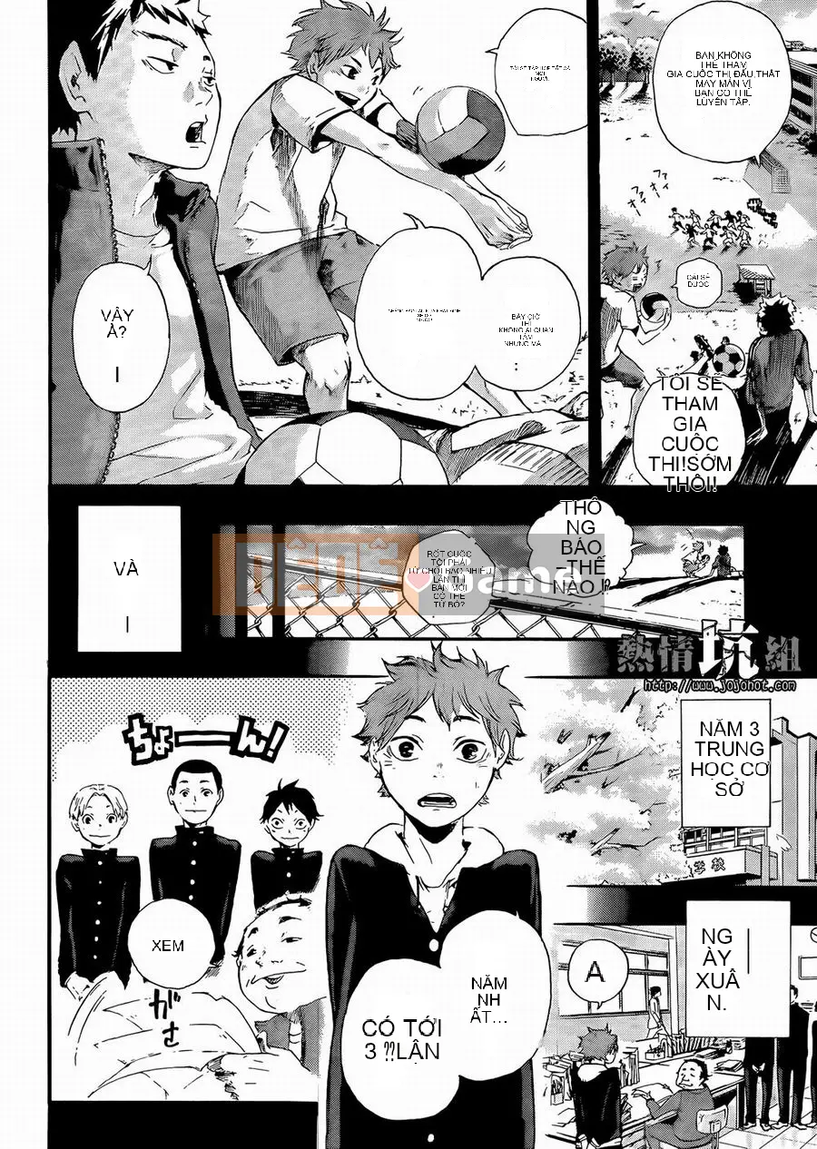 Cậu bé bóng chuyền Chương 001