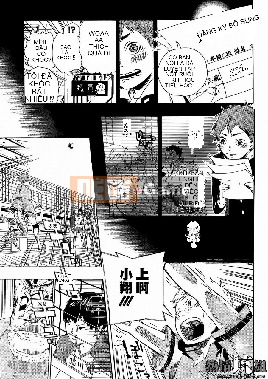 Cậu bé bóng chuyền Chương 001